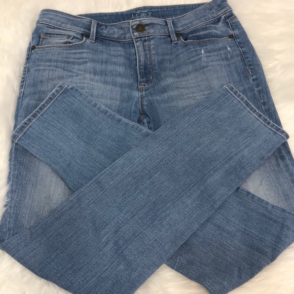 Ann Taylor loft skinny jeans size 28 - Picture 3 of 5